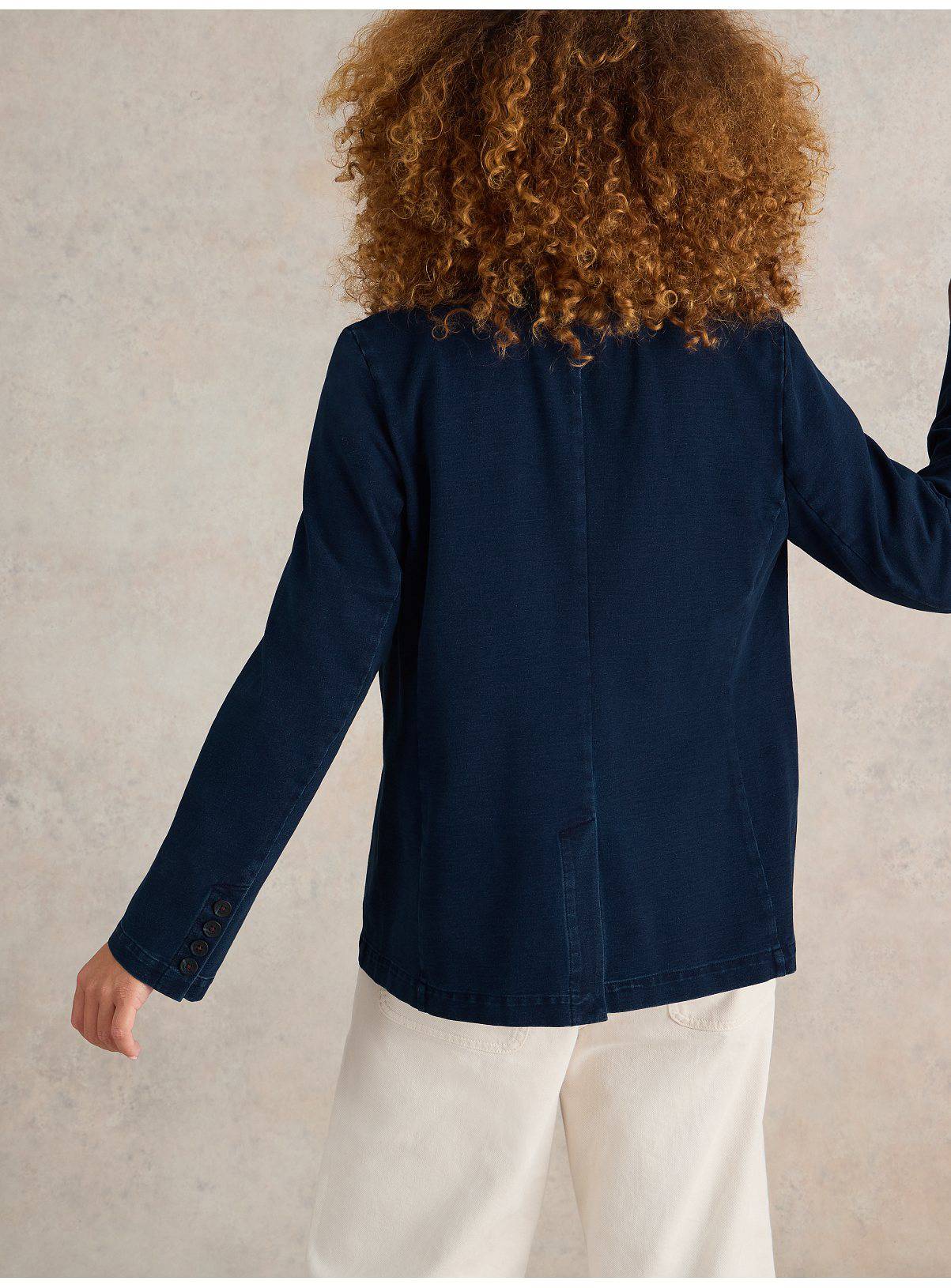 WHITE STUFF Evelyn Jersey Blazer 8 - Image 4